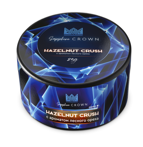 Sapphire Crown с ароматом Hazelnut Crush (Лесной орех), 25 гр