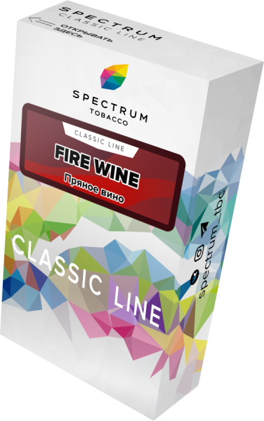 Spectrum Classic Line Fire Wine (Пряное Вино), 40 гр