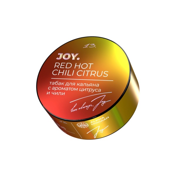 Joy Red hot chili citrus (Цитрус, чили), 25 гр