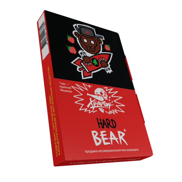 HLGN Hard - BEAR (Клубника с елкой), 25 гр
