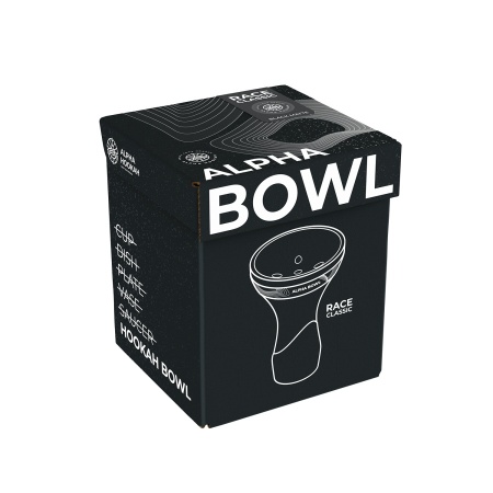 Чаша ALPHA BOWL - Race classic Black Matte