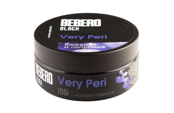 Sebero Black с ароматом Ежевика и голубика (Very Peri), 100 гр