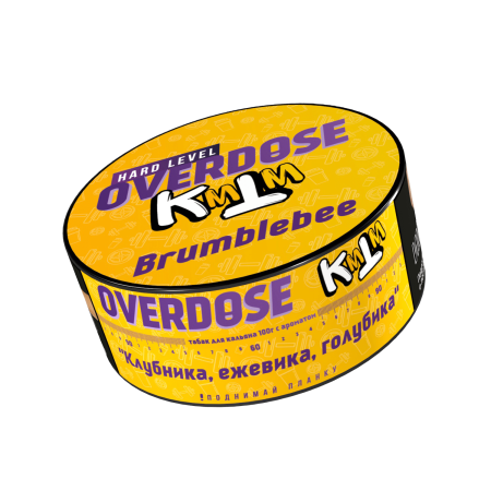 Overdose Brumblebee (Клубника, ежевика, голубика), 100 гр